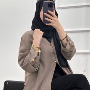 Abaya simple et chic