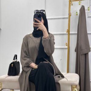 ensemble abaya et pontalon